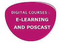 Digital courses : E-learning and poscast